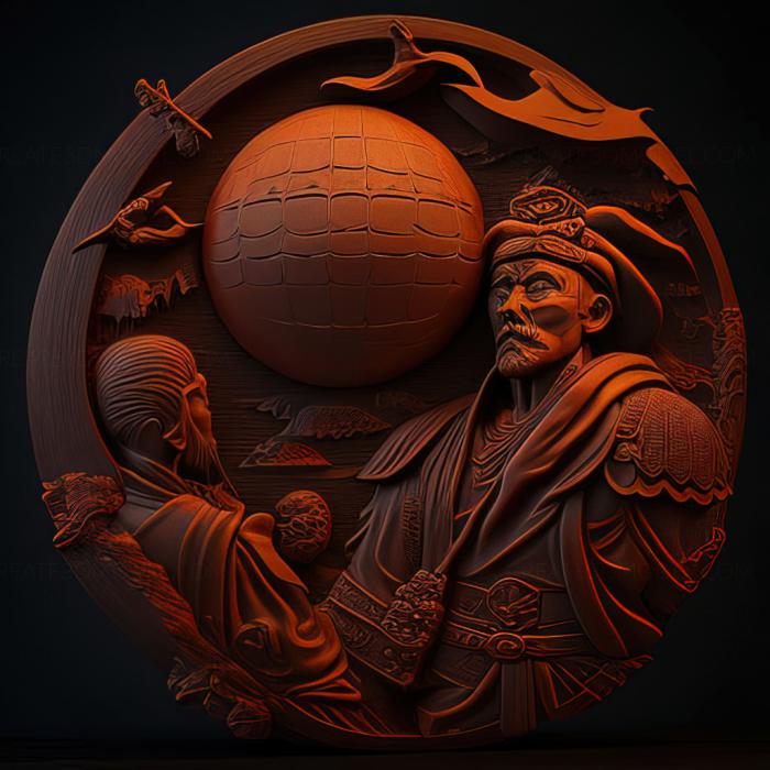 نموذج ثلاثي الأبعاد لآلة CNC ألعاب لعبة st Nobunagas Ambition Sphere of Influence